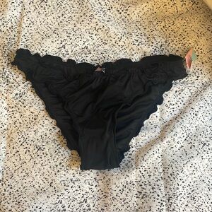 NWT Ardene Black Bikini Bottoms